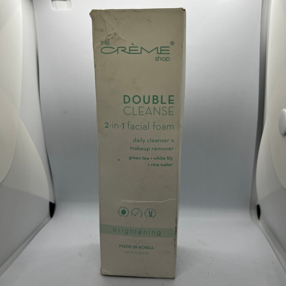 The Creme Shop Double Cleanse 2-in-1 Facial Foam 5.07oz Exp 11/20
